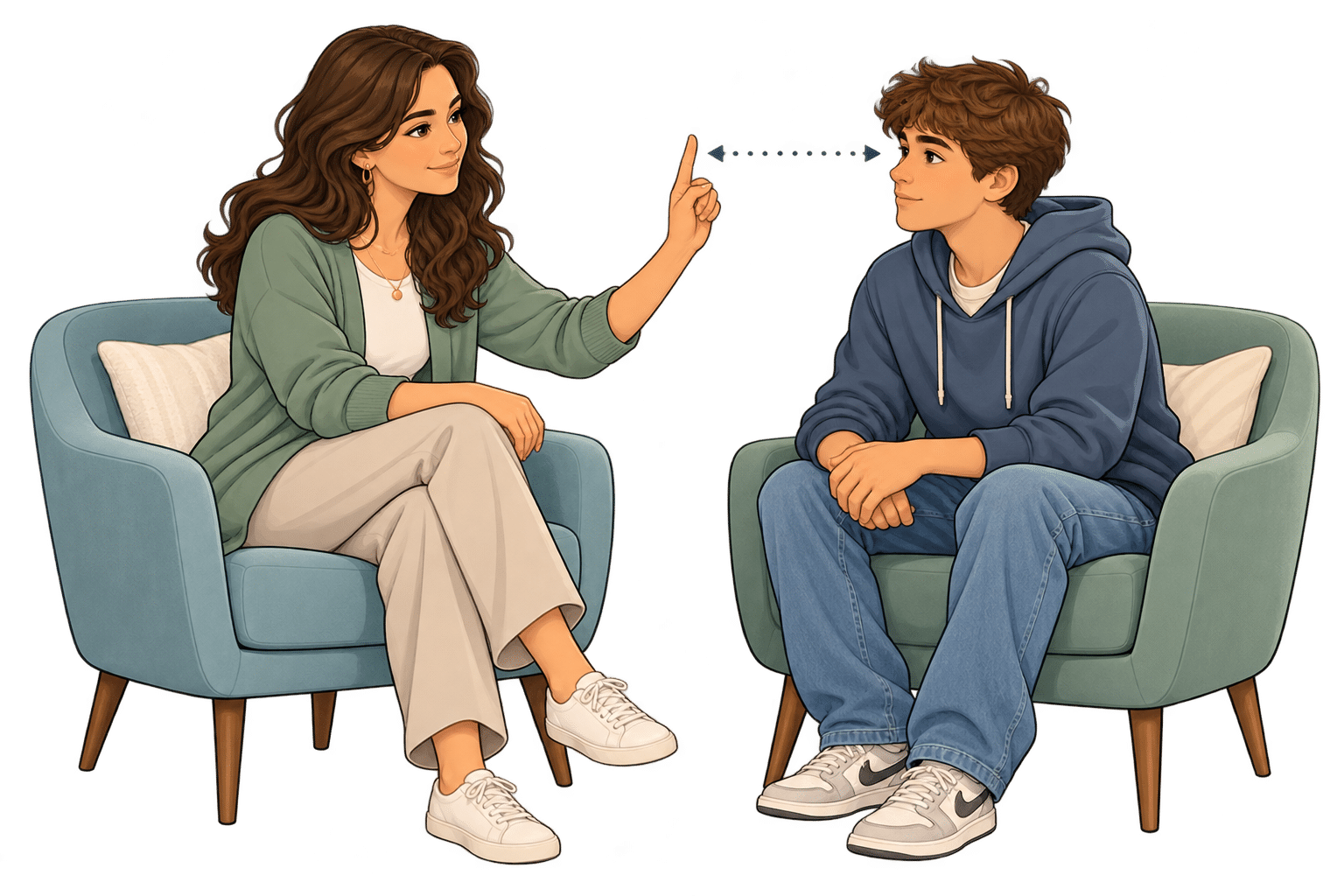 Calm teen EMDR therapy session-4