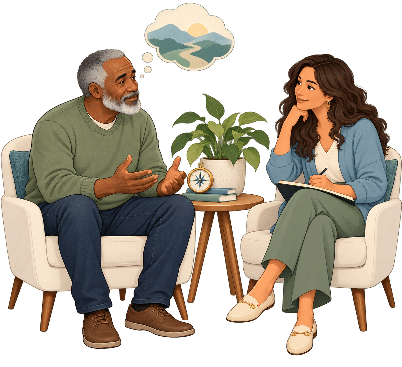 Supportive Counseling with a Values Compass-4