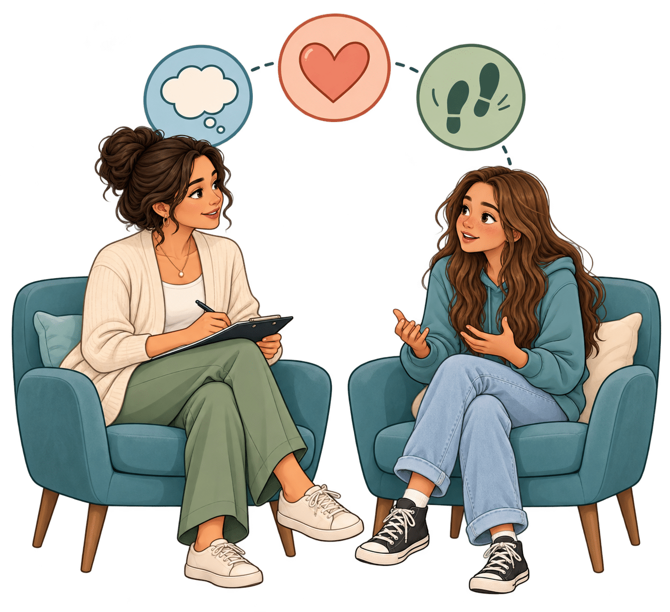 Teen Therapy with Thought Bubbles-3